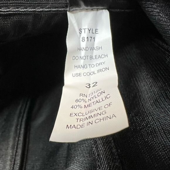 Frederick’s of Hollywood Black Metallic Corset – Size 32 - Picture 5 of 5